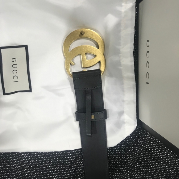 COPY - Black Gucci Belt main image 4